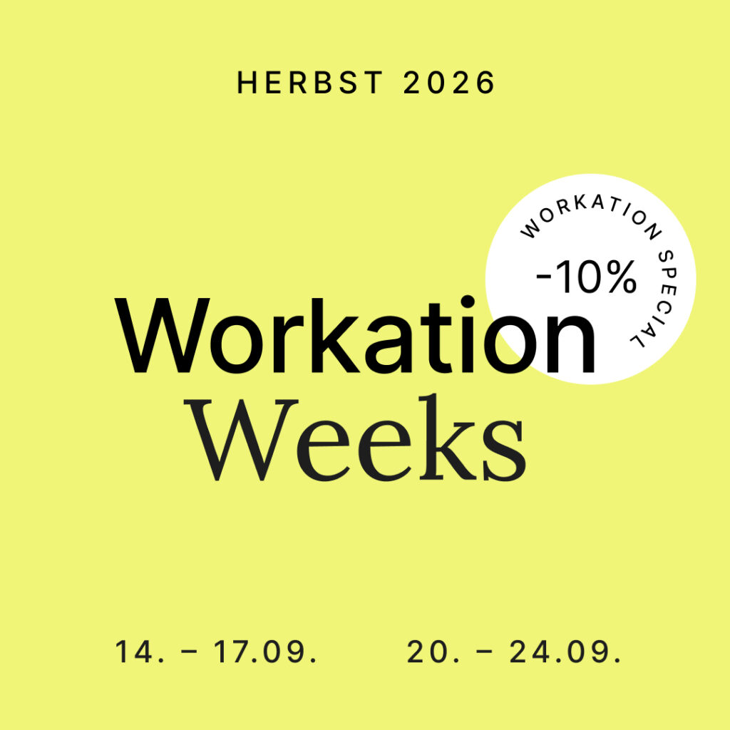 workation weeks Herbst 26
